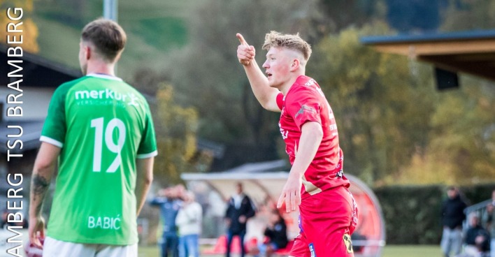 Nico Lukasser-Weitlaner im Meisterschaftsspiel vs UFC Hallein.
