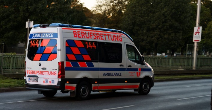 Rettung auf Straße