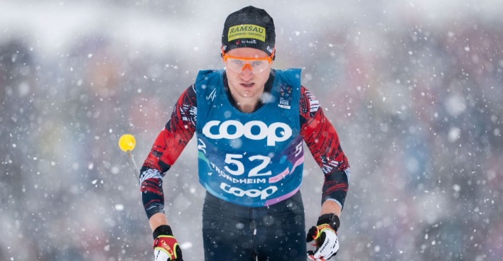 Mika Vermeulen im Schnee