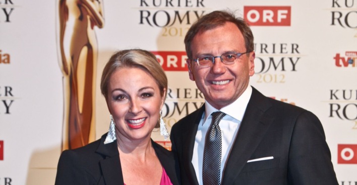 Armin Wolf mit Ehefrau Euke Frank/ Armin Wolf und Ehefrau Euke Frank: So haben sie sich kennengelernt