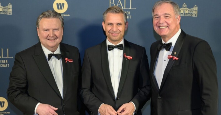 Trio am Ball der Wiener Wirtschaft