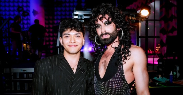 Conchita und JJ/ Conchita und JJ starten einen Podcast rund um den ESC 2026 in Wien
