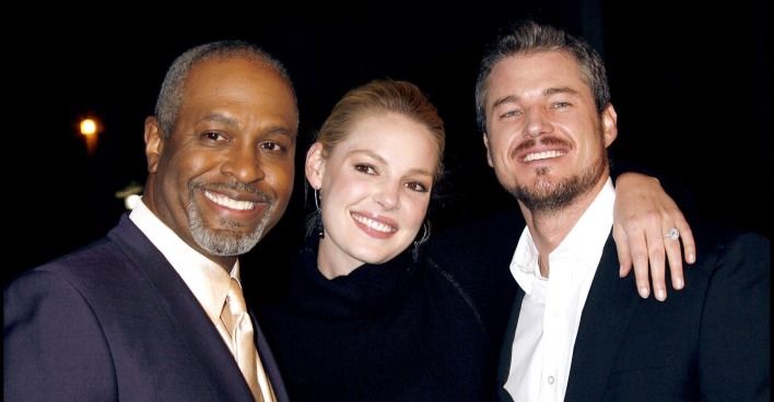 James T. Pickens, Katherine Heigl und Eric Dane gemeinsam bei einer Veranstaltung von Grey’s Anatomy/ Heigl trauert um Eric Dane nach seinem Tod
