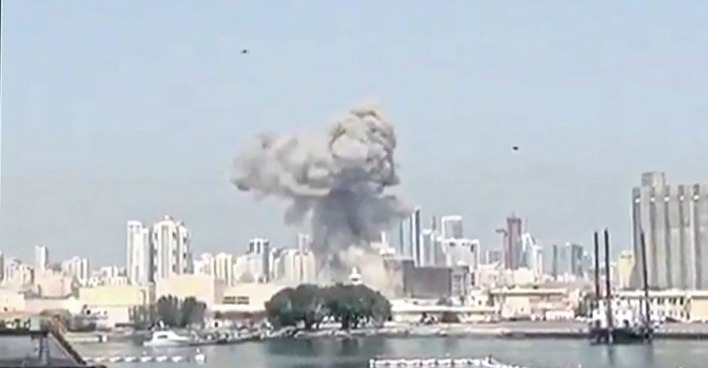 Esplosion in Bahrain nach einem Angriff des Bahrain