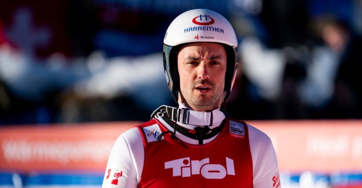 Lukas Greiderer während eines Weltcups in Seefeld, der nordische Kombinierer hat seinen Rücktritt erklärt