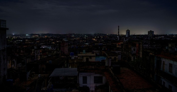 Kuba aktuell: Dunkle Skyline von Havanna nach landesweitem Stromausfall