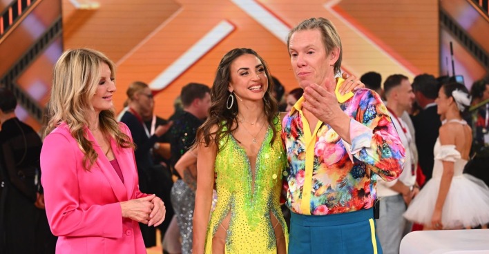 Simon Gosejohann und Ekaterina Leonova auf dem Tanzparkett von Let’s Dance