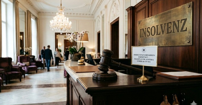 Themenbild rund um die Insolvenz der Hagenauer Austria, Bauunternehmen des Mandarin Oriental in Wien
