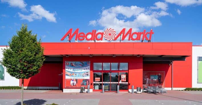 Eine Filiale von MediaMarkt Österreich, deren Zukunft nach der geplanten MediaMarkt-Übernahme durch JD.com ungewiss ist