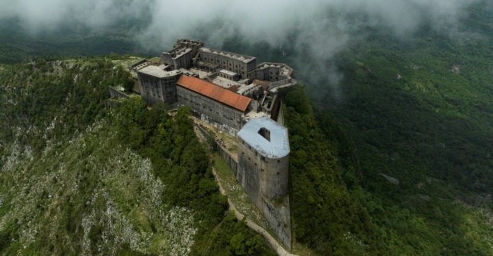 Die Zitadelle Laferrière ist eines der bekanntesten Wahrzeichen Haitis.