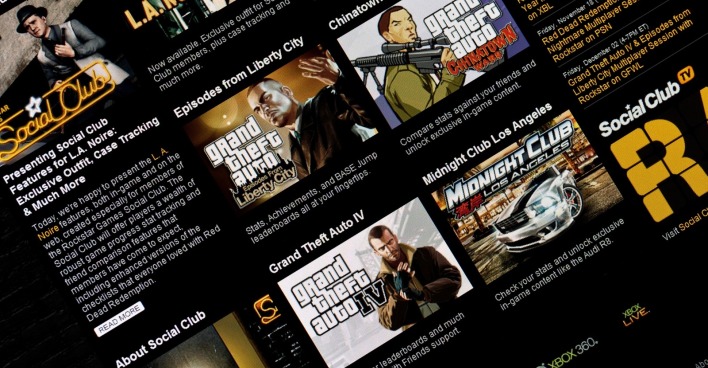 Offizielle Website von Rockstar Games.