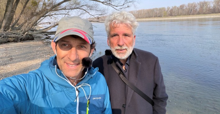 Tom Walek und Dirk Stermann bei "Walek wandert".