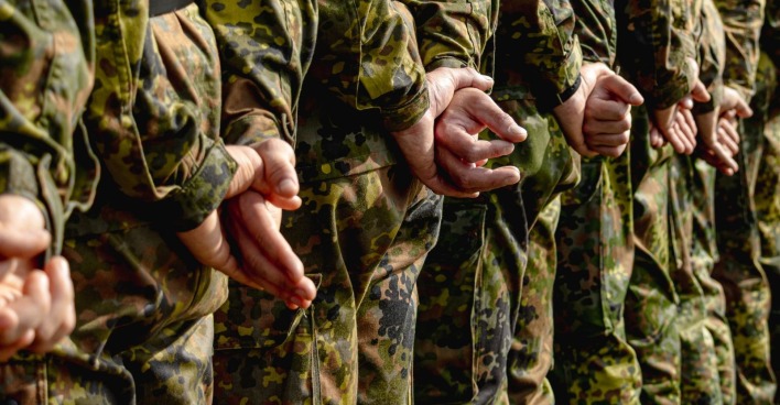 Soldaten der deutschen Bundeswehr.