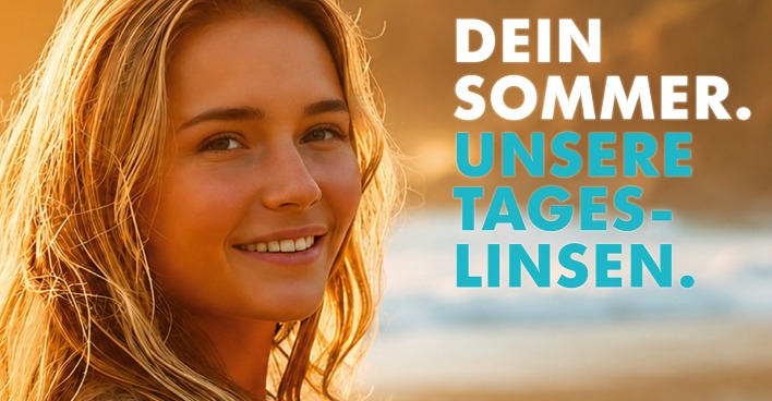 Junge Frau am Strand | Credit: United Optics
