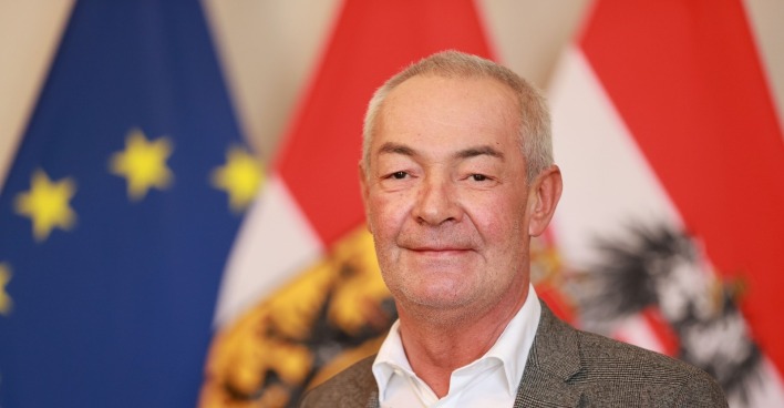Bernhard Gratz zu Besuch beim Landeshauptmann.