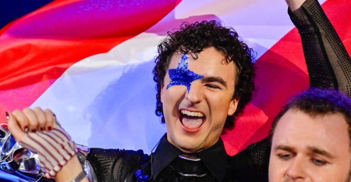 Cosmo ESC 2026 Österreich Platz 24 Tanzschein Ergebnis Eurovision Song Contest Wien