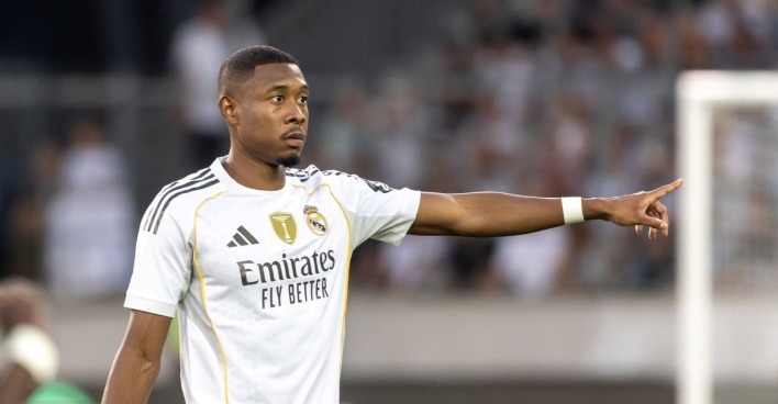 David Alaba im Trikot von Real Madrid, während dem Testspiel gegen die WSG Tirol in Innsbruck