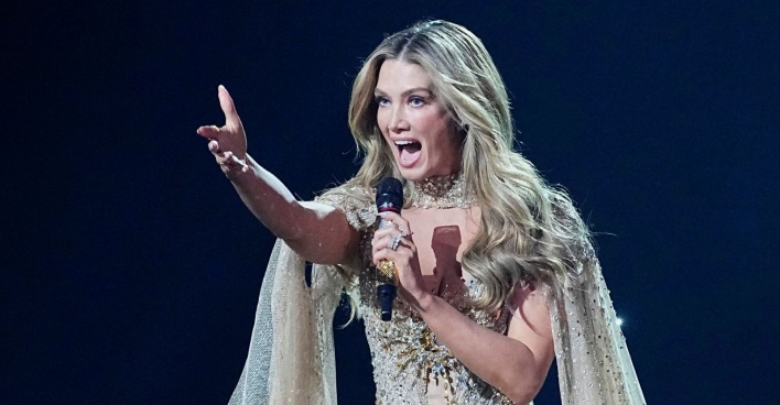 Delta Goodrem ESC 2026 Auftritt Eclipse Australien Favoritin Eurovision Song Contest Bühne Performance