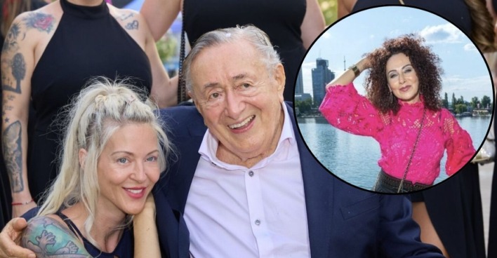 Simone Lugner und Richard Lugner bei einem öffentlichen Auftritt. Im Bildausschnitt rechts: Christina „Mausi“ Lugner. Im Prozess um Simone Lugners Wohnrecht in der Döblinger Villa sorgte „Mausi“ zuletzt mit Aussagen vor Gericht für Aufsehen.