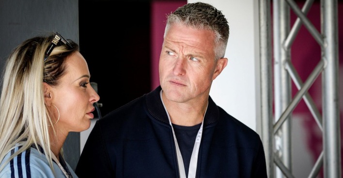 Ralf Schumacher spricht mit Ex-Frau Cora Schumacher bei einem öffentlichen Event über ihre turbulente Vergangenheit.