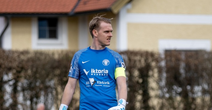 Günter Leindecker im Einsatz gegen UFC Hallein.