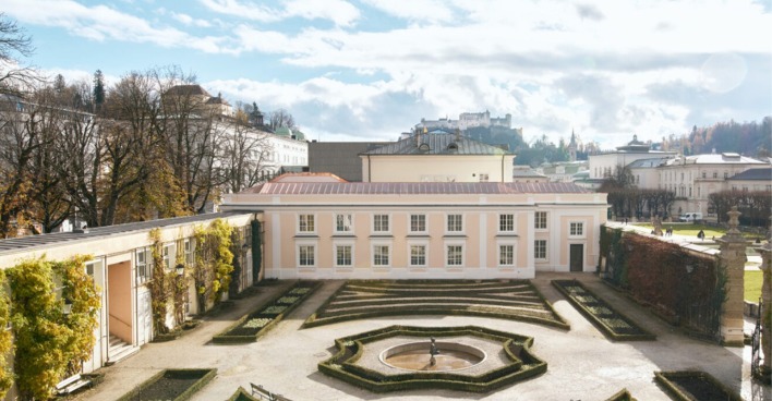 Die Orangerie des Salzburg Museums von oben | Credit: Salzburg Museum