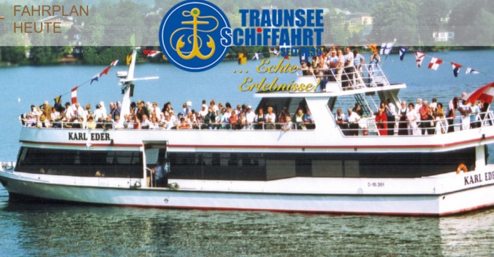 Schiff auf der Traunsee | Credit: Traunseeschifffahrt