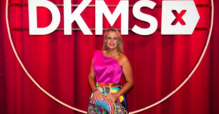 Barbara Schöneberger auf der DKMs-Gala in München