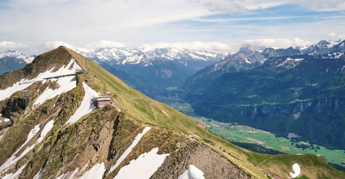 Blick auf Brienzer Rothorn: Am Brienzergrat wurde eine vermisste Studentin tot gefunden.