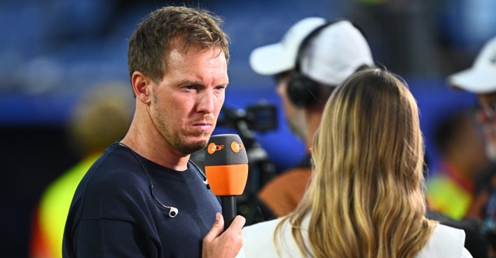 Julian Nagelsmann im ZDF-Interview nach dem Paraguay Spiel.