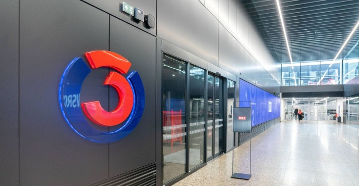 Ö3 Logo in der ORF-Zentrale in Wien als Symbol für den Abgang von Lisa Hotwagner nach 16 Jahren beim Radiosender