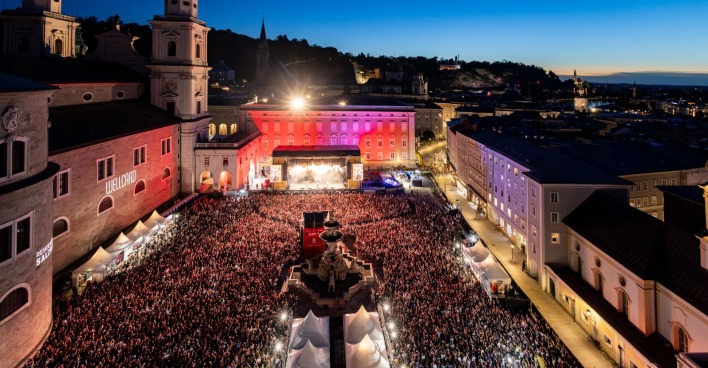 25.000 Fans feierten mitten in Salzburg.