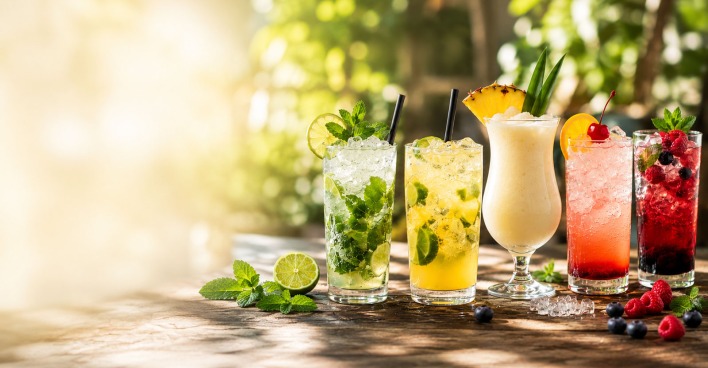 Mocktails | Credit: AI-generiert/DALL-E/Sara Milenovic