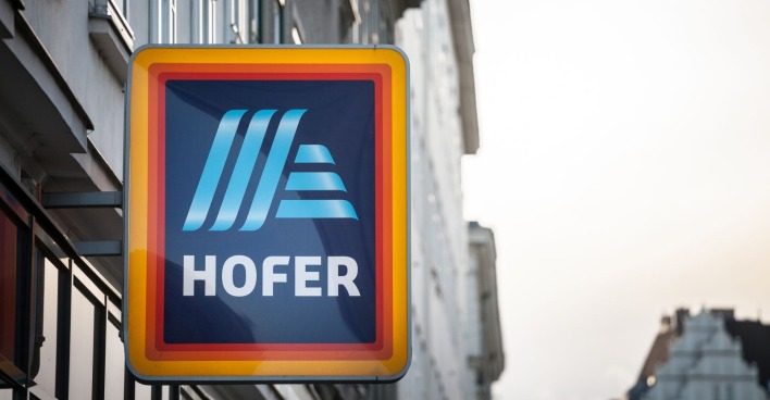 Hofer Filiale Logo Österreich Onlineshop Relaunch Einkauf 2026