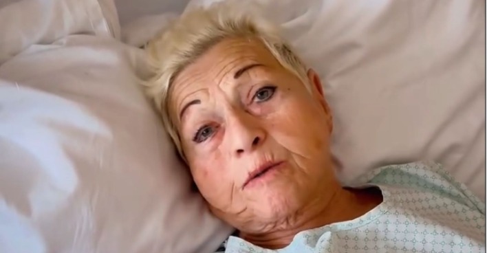Jazz Gitti im Krankenhausbett nach Krebs-OP und Hauttransplantation mit Update zu ihrem Gesundheitszustand