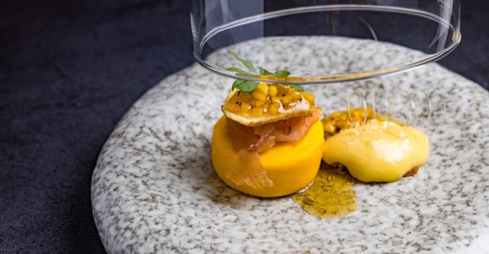 Taste of Tomorrow: Gericht von Sieger Josef Leitner.