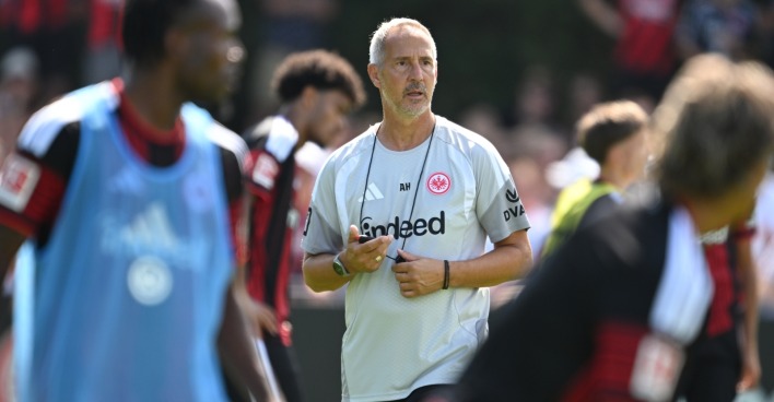 Adi Hütter will bei Eintracht Frankfurt den Kader deutlich verkleinern.