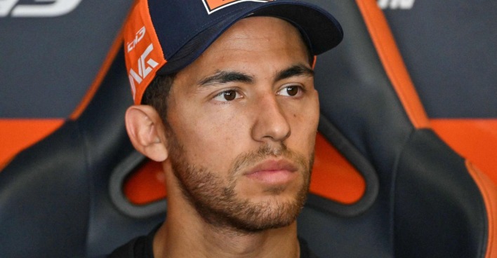 Enea Bastianini in der Boxengasse