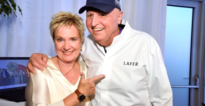 ohann Lafer bei der Media Night der FEI World Championships Aachen 2026