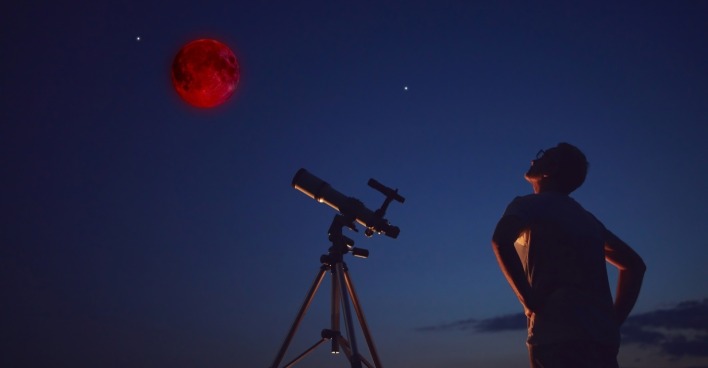 Am Freitag, 28. August, ist über Österreich eine partielle Mondfinsternis zu beobachten.