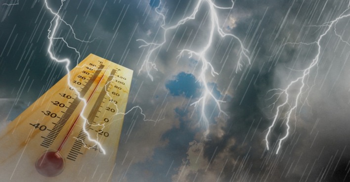 Unwetter: Im Tagesverlauf breiten sich teils kräftige Gewitter auf weite Teile des Landes aus.