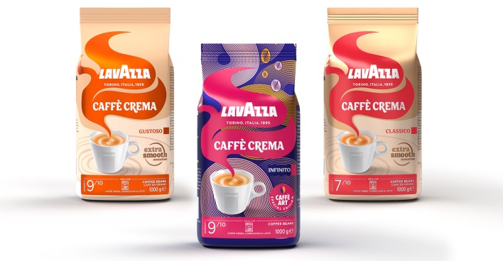Verschiedene Kaffeesorten von Lavazza | Credit: Lavazza