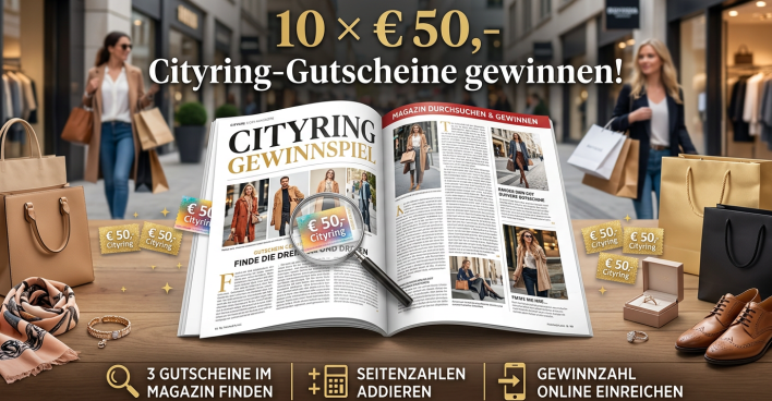 Gutscheine versteckt in Magazin | Credit: AI-generiert/Firefly/Katharina Ohswald