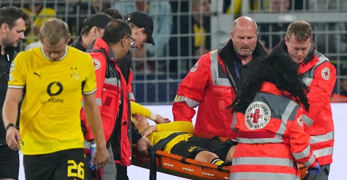 Dortmund vs. Villarreal: Konstantinos Karetsas musste gegen Villarreal früh ausgewechselt werden.