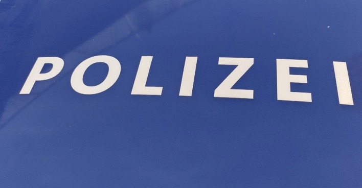 Detail des österreichischen Polizeistreifenwagens.
