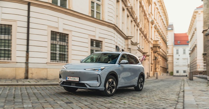 GEELY unterwegs | Credit: Geely