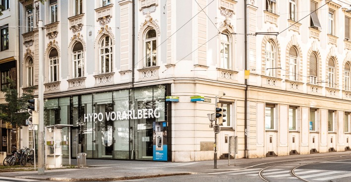 Die Hypo Vorarlberg Geschäftsstelle in Graz | Credit: Luca Fasching