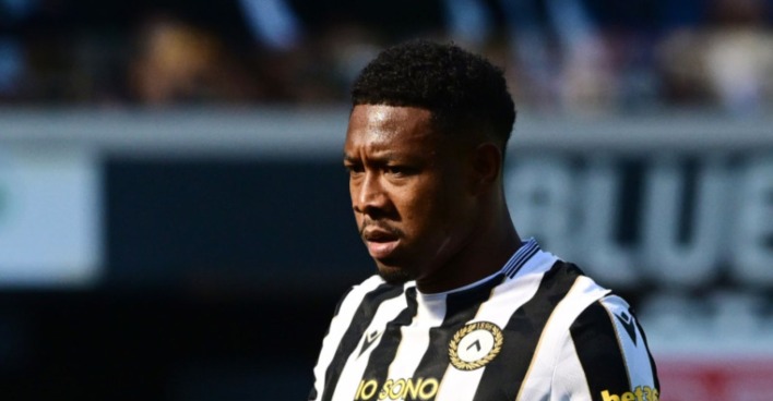 David Alaba auf dem Spielfeld.