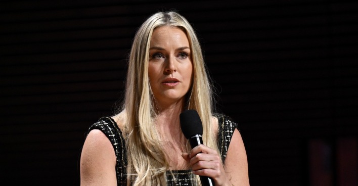 Lindsey Vonn erlitt im Februar bei Olympia einen komplizierten Schienbeinbruch.