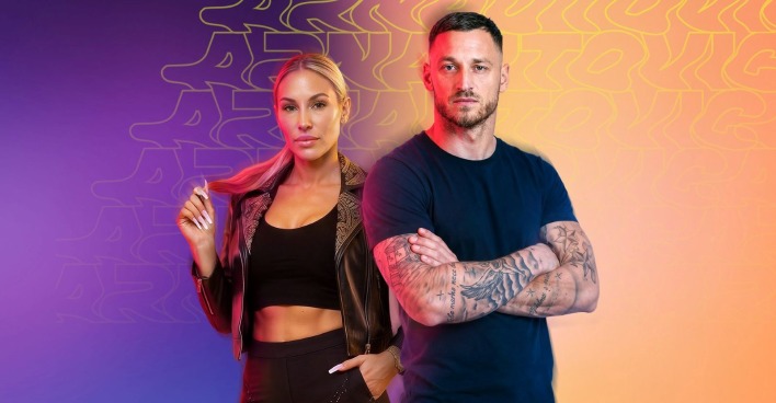 ÖFB-Star Marko Arnautovic mit Ehefrau Sarah Arnautovic. Zum Geburtstag wurde Sarah mit einem emotionalen Video überrascht, das sie zu Tränen rührte.